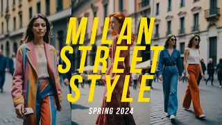 Milan Street Style Spring/Summer 2024 🇮🇹 Everyday Italian looks