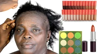 💄 VIRAL ⬆️ SHE WAS TRANSFORMED😍 MAKEUP TRANSFORMATION|  MELANIN GODDESS| DARK SKIN🍫