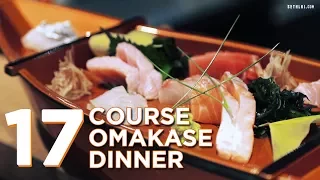 17 Course Omakase Dinner at Teppei Restaurant