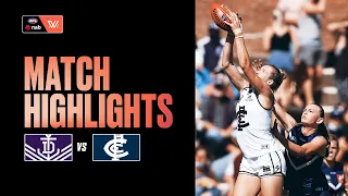 Fremantle v Carlton Match Highlights | Round 6 | 2022 NAB AFL Women's Competition