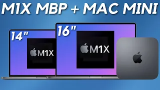 M1X MacBook Pro + Mac Mini Leaks - NEW Design, 30-HOUR Battery Life, No Mini-LED + WWDC Launch?