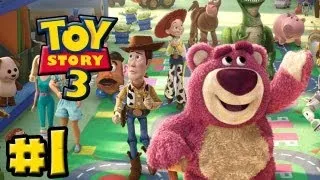 Toy Story 3 The Video-Game - Part 1 - Train Chase (HD Gameplay Walkthrough)