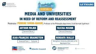 Media and Universities,  in need of reform and reassessment ?