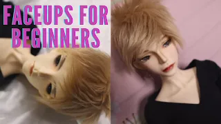 BJD Faceups for Beginners