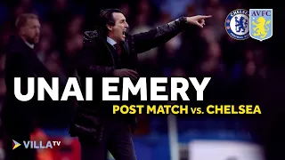 POST MATCH | Unai Emery on 2-0 Chelsea Victory! | #CHEAVL
