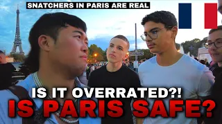 IS PARIS 🇫🇷🗼OVERRATED?! PICKPOCKETS EXPERIENCE 😨