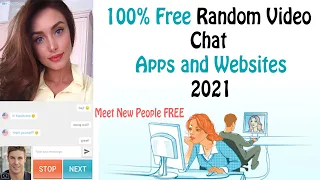 Top 5 Random Video Chat Apps and Websites 2021 | 100% Free to Use Random Video Call Apps & Websites