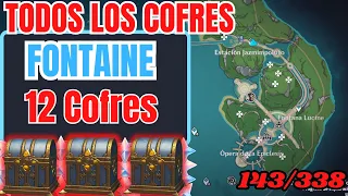 🌟TODOS LOS COFRES DE FONTAINE🌟| PARTE 6 | VERSION 4.0 | Genshin impact