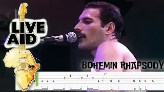 Celebrating 1 Billion Views With Bohemian Rhapsody Live Bass Tabs By Chami's Arts