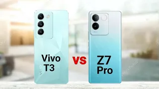 Vivo T3 5G vs iQOO Z7 Pro