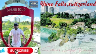 RHEIN FALLS, SWITZERLAND:4k Epic Adventure at Europe's Largest Waterfall! සුන්දර ස්විට්සර්ලන්තය🇨🇭