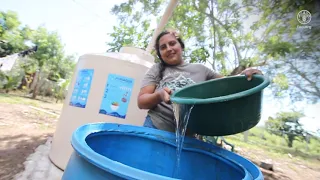 Cosechando agua para una vida mejor de las mujeres en el corredor seco