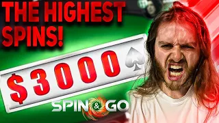 I played the Highest Spin 'n' Gos Stakes Pokerstars has to Offer.