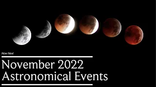 November 2022 Astronomical Events | 8 Nov Lunar Eclipse | Leonid Meteors | Timings | Taurid Location