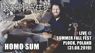 Eugene Ryabchenko - Decapitated - Homo Sum (drum cam)