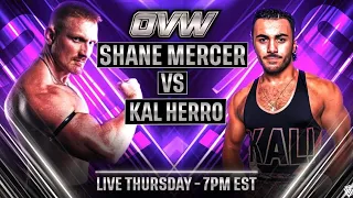 Kal Herro vs Shane Mercer OVW TV Jan 11.2024