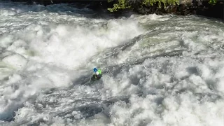 Tumwater Solitude: Sam Grafton Kayaks Wenatchee River Class V and V+