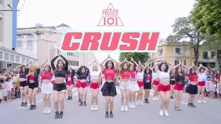 [KPOP IN PUBLIC | 1TAKE] Produce101 (프로듀스101) - CRUSH (Final Stage) DANCE COVER by BLACK CHUCK