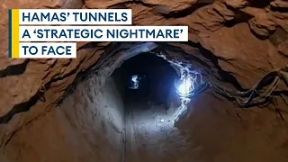 Facing the terrifying Hamas tunnels under Gaza