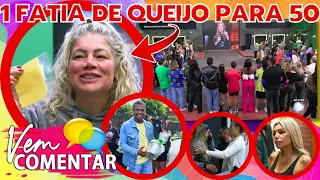 🚨A CONQUISTA: RECORD HUMILHA E MANDA 1 FATIA DE QUEIJO PARA 50 PESSOAS, DAVI VOLTA À SUA RUA E CASA