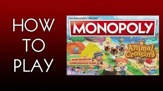 How To Play Monopoly Animal Crossing New Horizons Board Game (Hasbro)