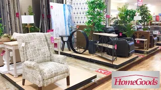 HOMEGOODS FURNITURE SOFAS ARMCHAIRS TABLES HOME DECOR SHOP WITH ME SHOPPING STORE WALK THROUGH