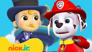 PAW Patrol Rescues Baby Mayor Humdinger at the Lookout Tower! w/ Marshall & Tracker | Nick Jr.