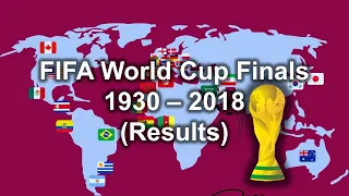 ALL FIFA World Cup Finals 1930 - 2018 | Results