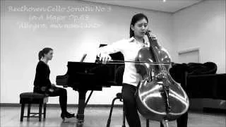 Beethoven Cello Sonata No.3 in A major Op.69 1st mov | Yoon-Kyung Cho