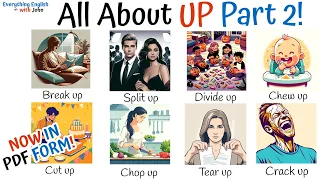 8 More Phrasal Verbs with Up - Improve English Vocabulary