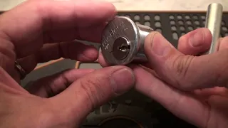 122 Medeco Biaxial picked and gutted