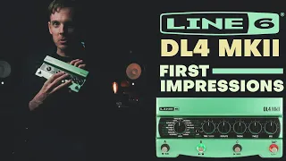 Demos in the Dark // Line 6 DL4 MKII First Impressions // Guitar Pedal Demo