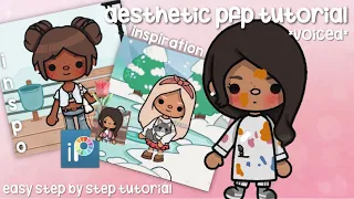 aesthetic TOCA BOCA pfp tutorial (easy step by step guide) 💐🌺 *VOICEOVER*