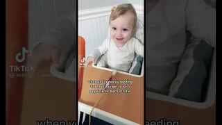 Baby tries popsicle for the first time