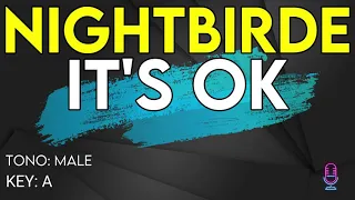 Nightbirde - It's OK - Karaoke Instrumental - Male