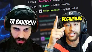 NEYMAR FOI BANIDO DA LIVE DO DEFANTE- PIORES CLIPES #2 | Cortes do Defante