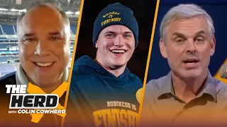 J.J. McCarthy a Bryce Young comp? Draft odds for Caleb Williams, Michael Penix Jr | NFL | THE HERD