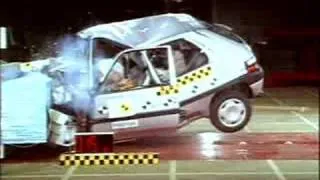 Crash Test EuroNCAP Citroen Saxo