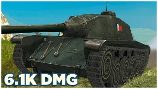 AMX CDC • 6.1K DMG • 4 KILLS • WoT Blitz