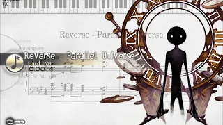 【Deemo】Reverse - Parallel Universe - piano sheet music【Re-upload】