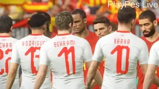 PES 2018 - BELGIUM vs SWITZERLAND - Full Match & Amazing Goals - PC Gameplay 1080p HD