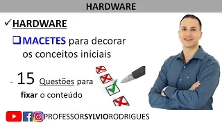 🔥 HARDWARE - Conceitos Iniciais - BIOS, Memória ROM, Hardware e Software