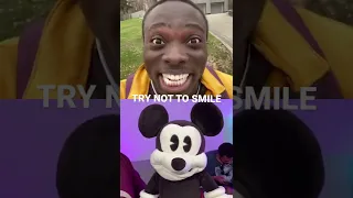 Try not to LAUGH or SMILE CHALLENGE with Mickey Mouse #shorts
