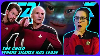 🖖STAR TREK TNG 2x1-2 | The Child | Where Silence Has Lease