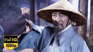 The 80-year-old monk turns out to be a Shaolin kung fu master, easily defeating villains.