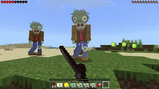 SERPVZ Plants VS Zombies ADDON in Minecraft PE