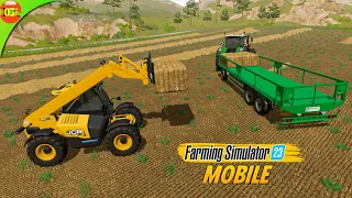Loading Bales with JCB | New Feature in Fs23 Update