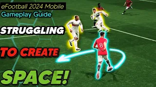 3 Effective Skills To Create Attacking Space | efootball 2024 mobile #efootball #gaming