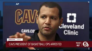 Cavaliers executive arrested Friday night for OVI, police say