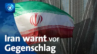 Nach Angriff auf Israel: Iran warnt vor Gegenschlag